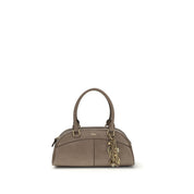 Gray Calf Leather Bos Taurus Handbag