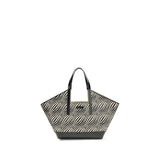 Black Polyamide Shoulder Bag