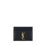 Saint Laurent Black Lamb Ovis Aries Wallet