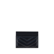 Saint Laurent Black Lamb Ovis Aries Wallet