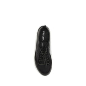 Prada Black Fabric Athletic Sneakers