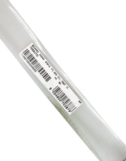 Men White Floral PVC Silver Metal Buckle Belt