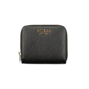 Nero Poliuretano Women Wallet