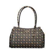 Marrone Poliuretano Women Handbag