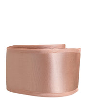 Dolce & Gabbana Light Pink Silk Satin Waist Women Cintura Belt Dolce & Gabbana