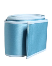 Light Blue Silk Satin Waist Women Cintura Belt