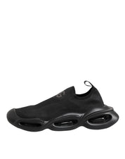 Black Slip On Wave Low Top Sneakers Shoes