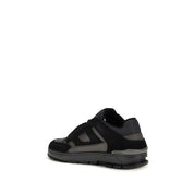 Black Calf Leather Bos Taurus Athletic Sneakers