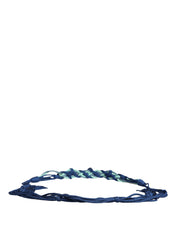 Multicolor Twisted Rope Chain Buckle Waist Belt