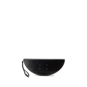 Black Calf Leather Bos Taurus Clutch Bag