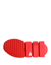 Red Black Sorrento Socks Sneakers Shoes