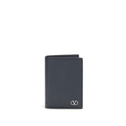 Blue Calf Leather Bos Taurus Wallet