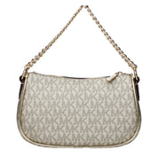 Gold Fabric Handbag