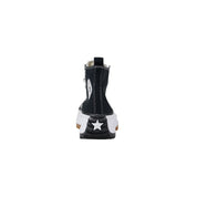 Converse Black And White Fabric Chunky Sneakers