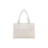 Beige Polyethylene Handbag