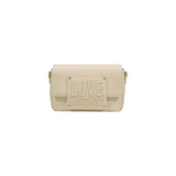 Cream Polyethylene Handbag