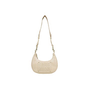 Cream Polyethylene Handbag