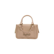 Beige Polyethylene Handbag