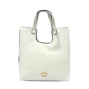 White PU Women Handbag