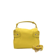Yellow PU Women Handbag