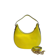 Twinset Yellow PU Women Shoulder Bag