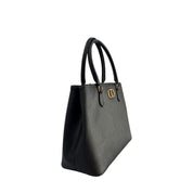 Yellow Polyurethane Women Shoulder Bag