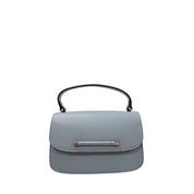 Blue PU Women Handbag