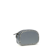 Blue Calf Leather Bos Taurus Shoulder Bag
