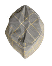 Dolce & Gabbana Men Gray Checkered Bucket Fisherman Capello Hat