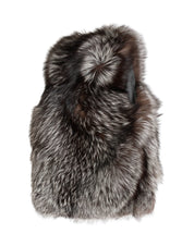 Brown Faux Fur Whole Head Wrap Capello Hat
