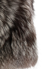Brown Faux Fur Whole Head Wrap Capello Hat
