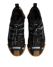 Black Logo Lace Up Low Top NS1 Sneakers Shoes