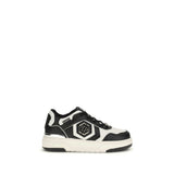 Black Calf Leather Bos Taurus Athletic Sneakers