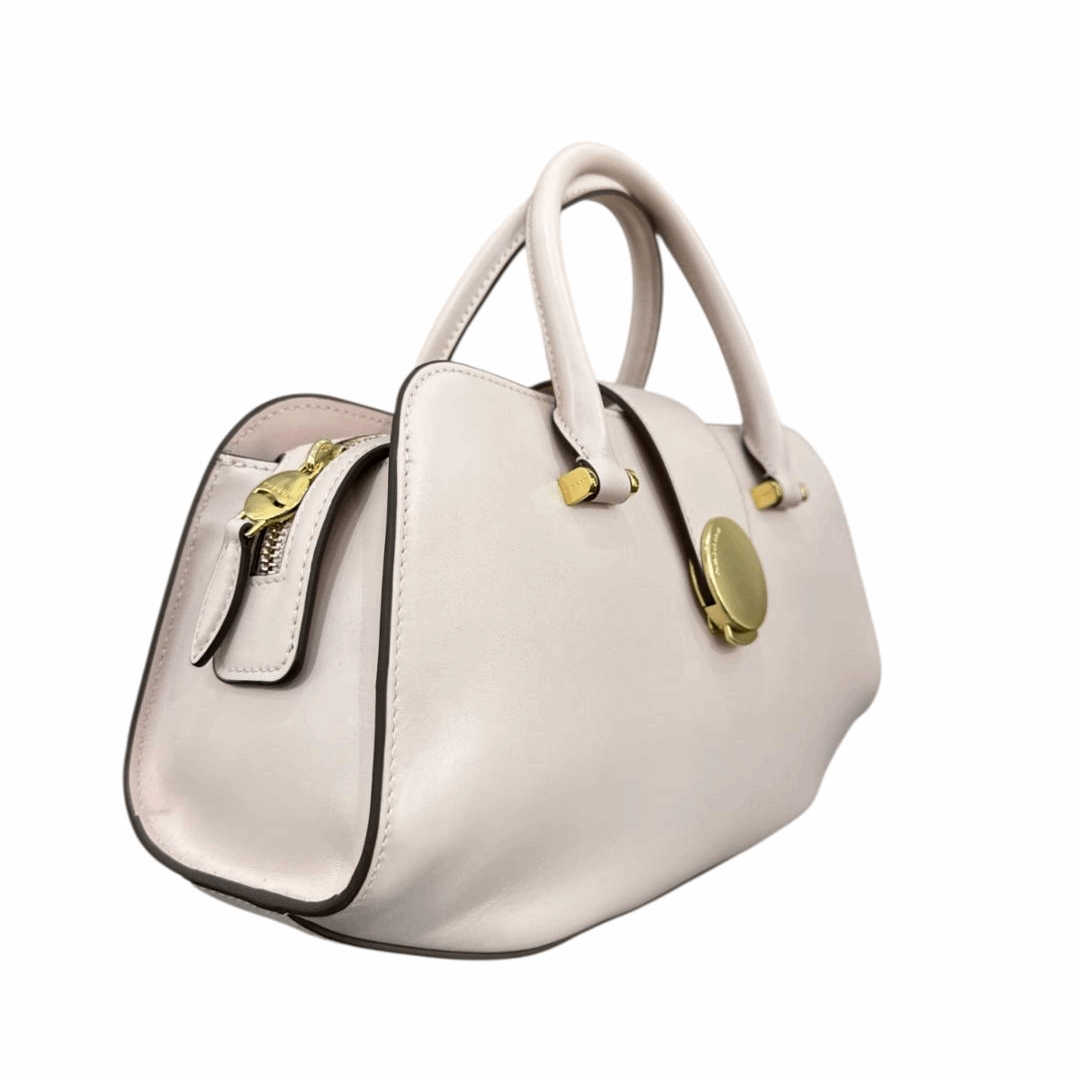 18562  BORSA A MANO Nannini Cipria 0000000221