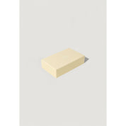 Beige Leather Keychain