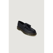 Black Leather Platform Pumps