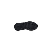 Black Polyethylene Low Top Sneakers