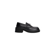 Tommy Hilfiger Jeans Black Leather High Heel Pumps