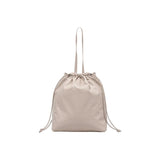 Beige Polyethylene Handbag
