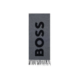 Gray Wool Scarf