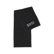 Black Polyacrylic Scarf