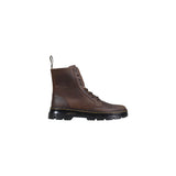 Brown Leather Athletic Sneakers