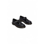 Black Leather Platform Pumps