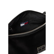 Black Artificial Leather Handbag