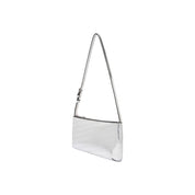 Silver Polyethylene Handbag