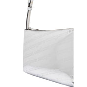 Silver Polyethylene Handbag
