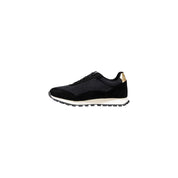 Bicolor Polyester Athletic Sneakers