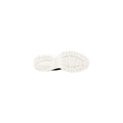 Bicolor Polyester Athletic Sneakers