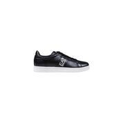 Black And White Leather Sneakers