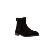 Brown Suede Leather Chelsea Boots